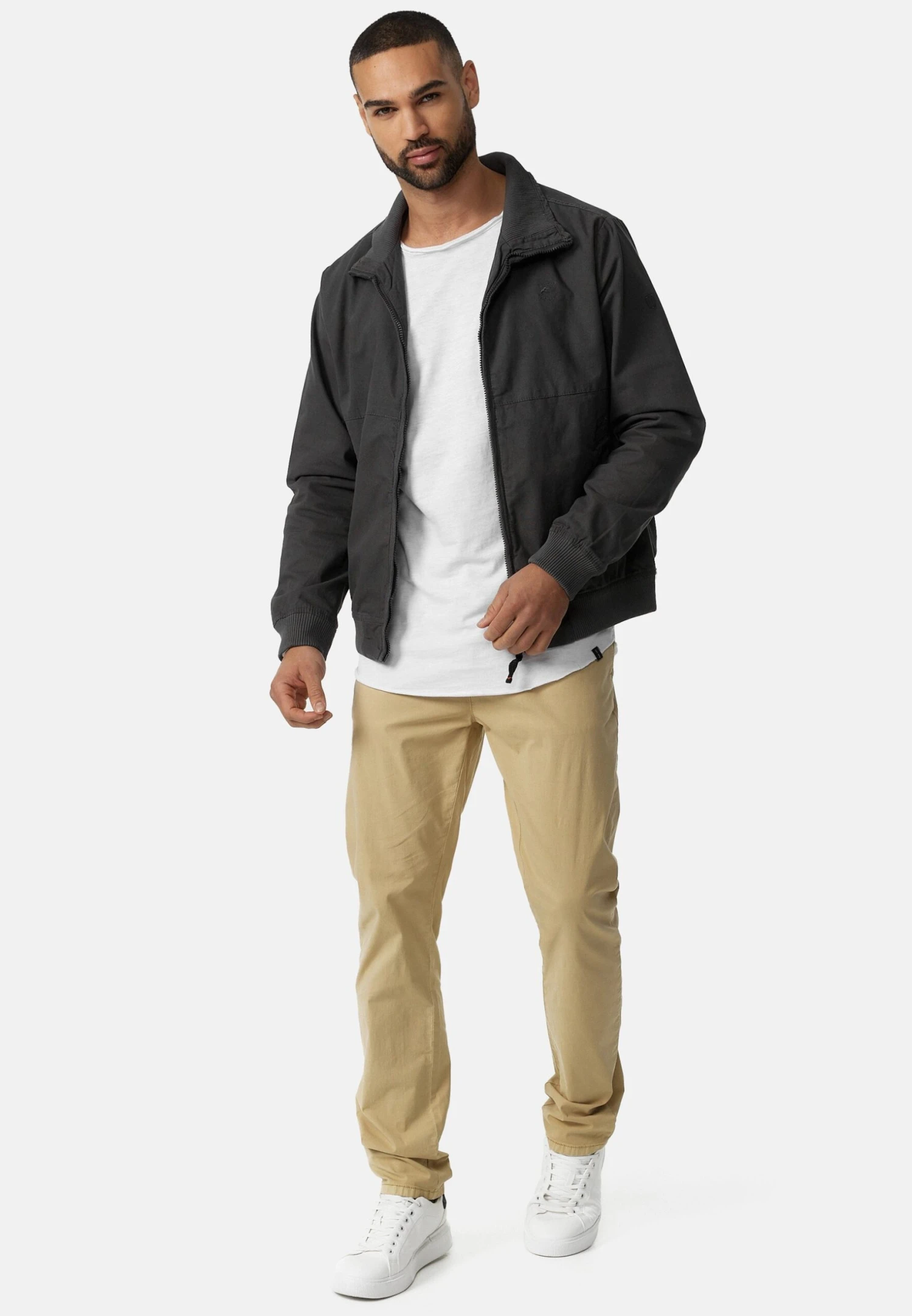 Indicode Jeans Übergangs Forty - Jas - Raven 2 Indicode Jeans Übergangs Forty - Jas - Raven - Afbeelding 2