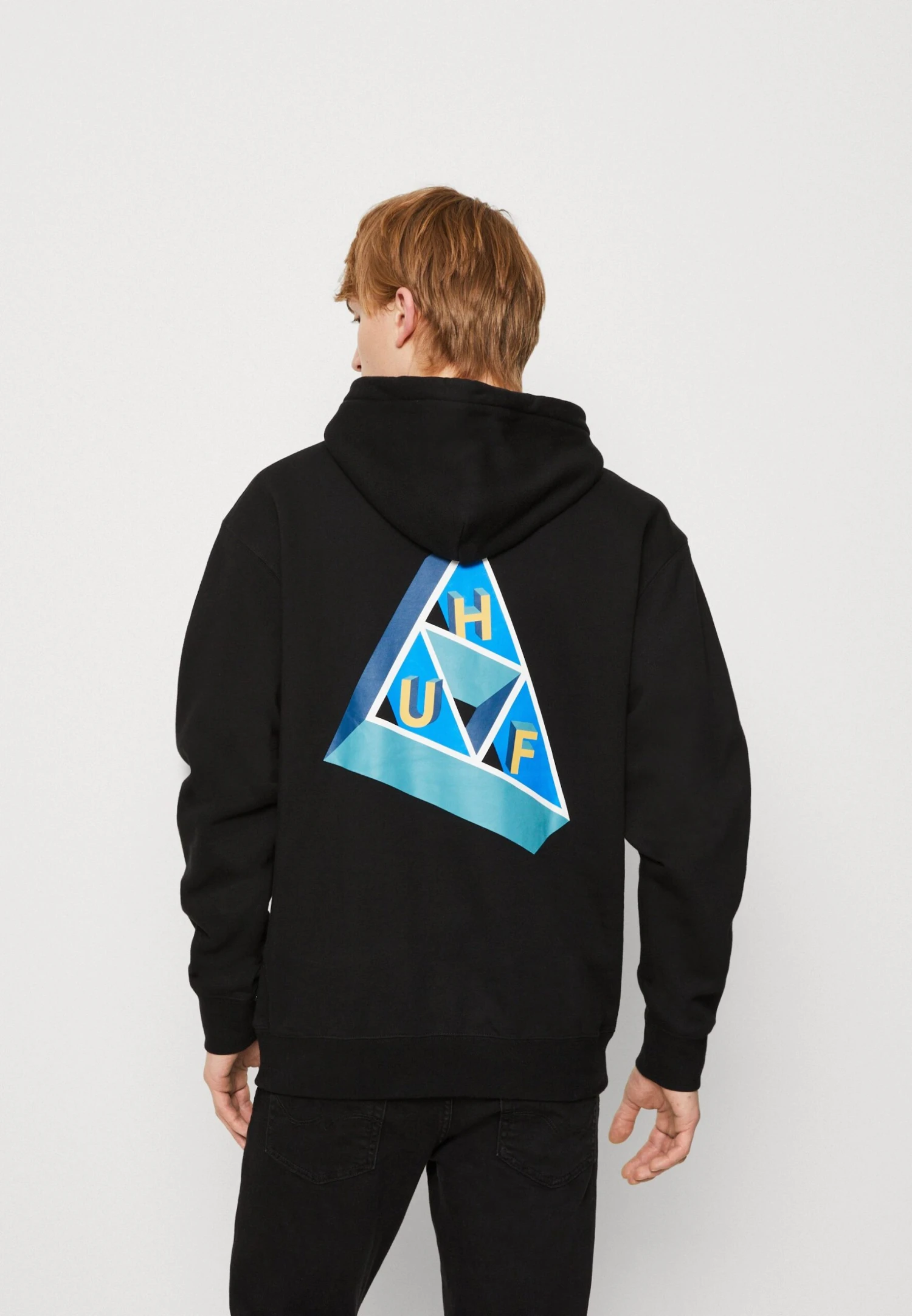 HUF Based Hoodie Unisex - Hoodie - Black 1 HUF Based Hoodie Unisex - Hoodie - Black
