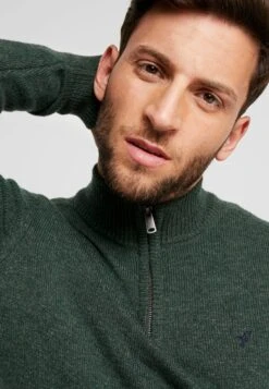 Pier One Trui - Mottled Dark Green -Herenkledingwinkel 0ffac4a6cb01430894baaebc2963a6ec