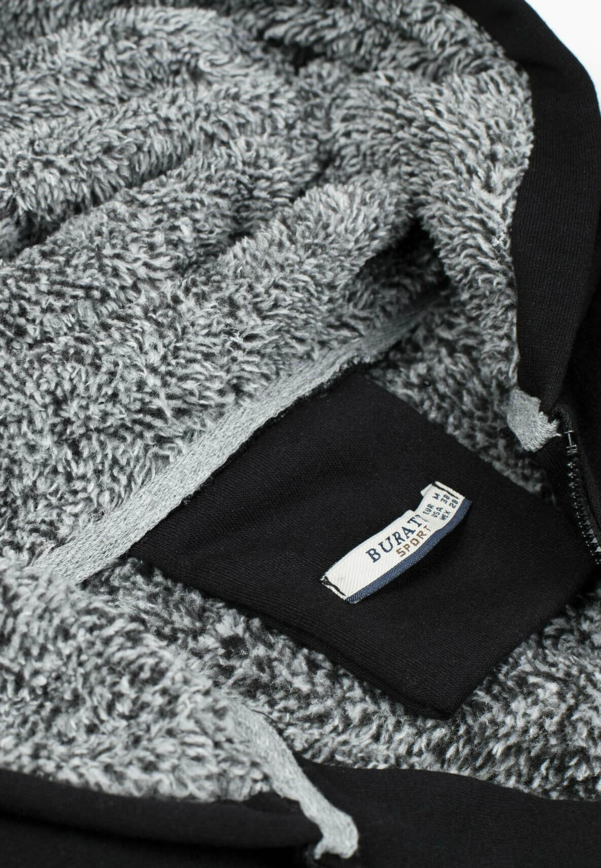 Slim Fit - Hoodie - Black 2 Slim Fit - Hoodie - Black - Afbeelding 2