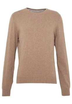 Pier One Basic Crewneck - Trui - Mottled Beige -Herenkledingwinkel 188b4f92241a4ee38833f970cf37df24