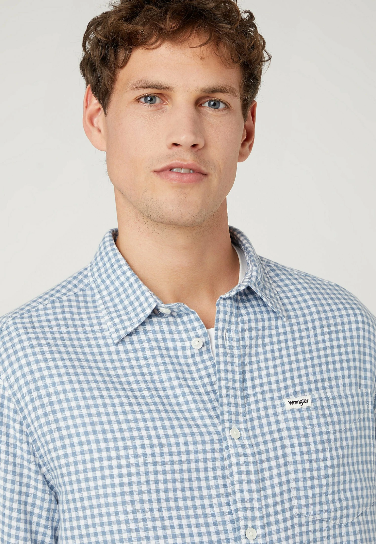 Wrangler 1 Pocket - Overhemd - Captains Blue 4 Wrangler 1 Pocket - Overhemd - Captains Blue - Afbeelding 4