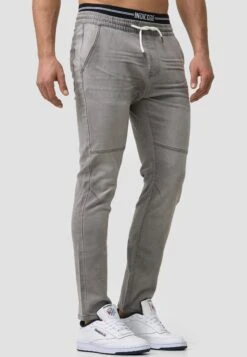 Indicode Jeans Fabrizio - Slim Fit Jeans - Vintage Grey 10 Indicode Jeans Fabrizio - Slim Fit Jeans - Vintage Grey -Herenkledingwinkel 40c2b8c101aa432b9eaf17eaee4c384d