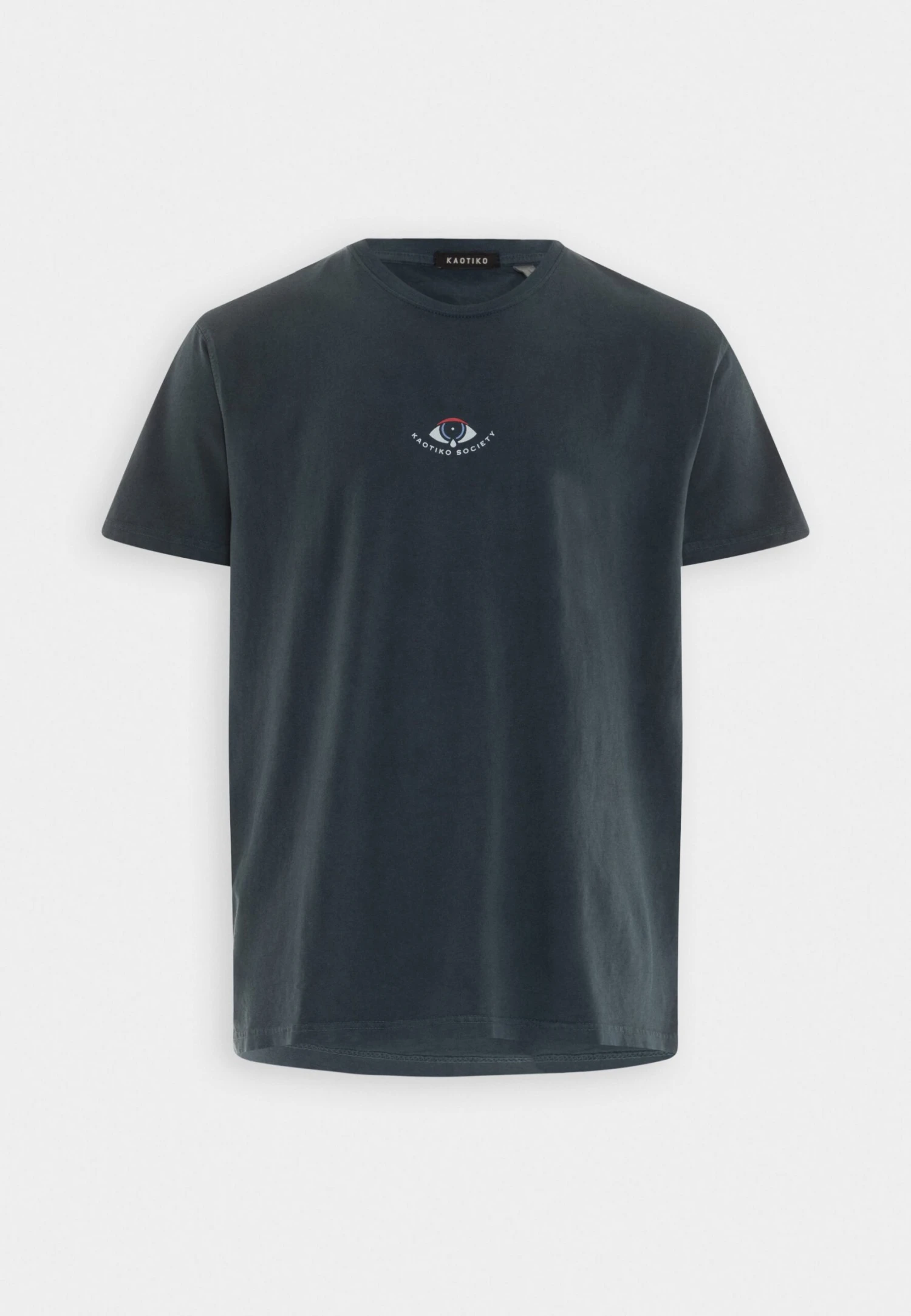 Kaotiko Washed Free Your Mind Unisex - T-Shirt Print - Navy 4 Kaotiko Washed Free Your Mind Unisex - T-Shirt Print - Navy - Afbeelding 4