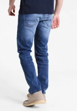 Pier One Straight Leg Jeans - Mid Blue -Herenkledingwinkel 5d524dd56e4e4cb49222f420dc9cd917