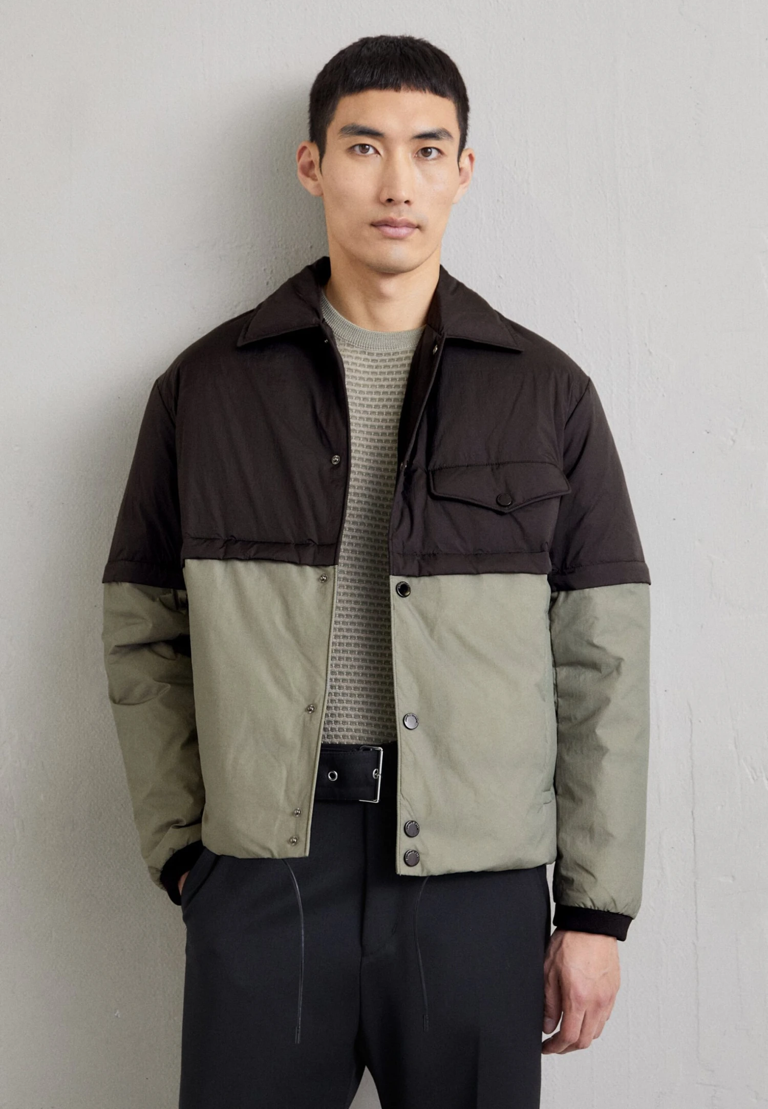 Emporio Armani Jacket - Gewatteerde Jas - Multi-Coloured 1 Emporio Armani Jacket - Gewatteerde Jas - Multi-Coloured