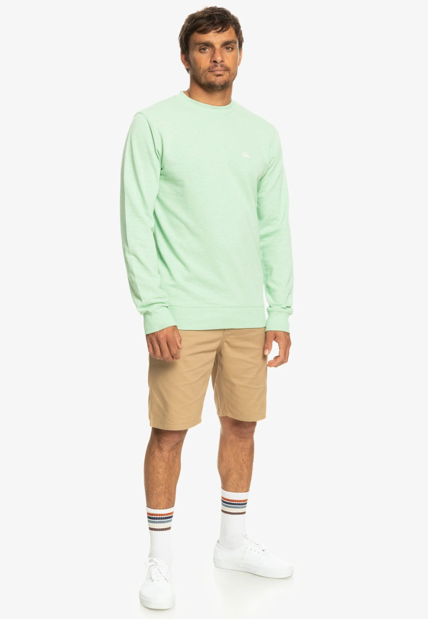 Quiksilver Bayrise Eqyft04763 - Sweater - Sprucestone Bayrise 2 Quiksilver Bayrise Eqyft04763 - Sweater - Sprucestone Bayrise - Afbeelding 2