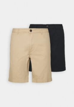 Pier One 2 Pack - Shorts - Tan/Black -Herenkledingwinkel 6d9aaab23c01455689a1f97d308c1dcf