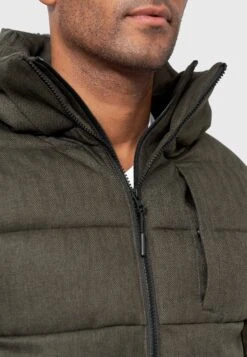Indicode Jeans Hebert - Winterjas - Army -Herenkledingwinkel 6ec7b48fed464035a1e7250512b4b3f9