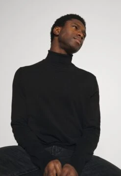 Pier One 2 Pack - Basic Turtleneck - Trui - Black/Mottled Light Grey -Herenkledingwinkel 70bf9efa679346b9b89aa31bf5c100f0