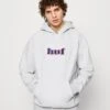 HUF Madison Heavyweight Hoodie Unisex - Hoodie - Heather Grey