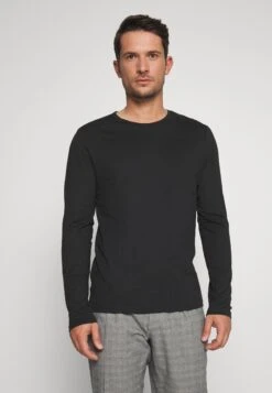 Pier One 2 Pack - Longsleeve - White/Black -Herenkledingwinkel 77d1f130bf974783921531825fa29315