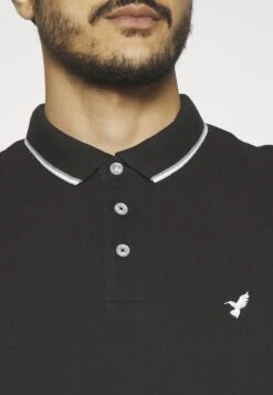 Pier One 2 Pack - Poloshirt - Black/Dark Blue -Herenkledingwinkel 787d246531e84cb8bbe5acb136f3434b