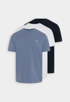 Pier One 3 Pack - T-Shirt Basic - White/Dark Blue/Blue 13 Pier One 3 Pack - T-Shirt Basic - White/Dark Blue/Blue -Herenkledingwinkel 8188735d5da04a0e90815cda0be953a7