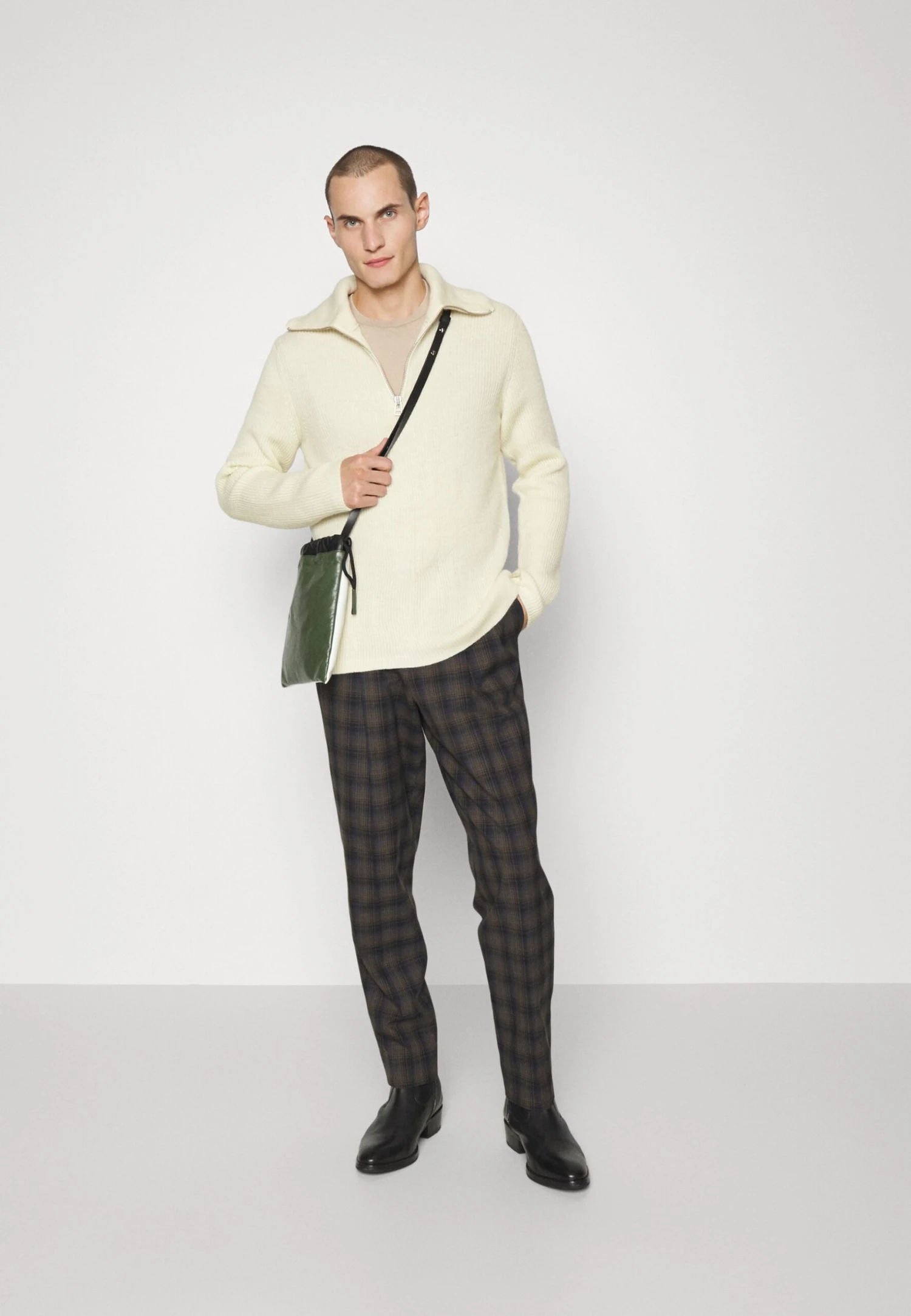 NN07 Holger - Trui - Ecru 2 NN07 Holger - Trui - Ecru - Afbeelding 2