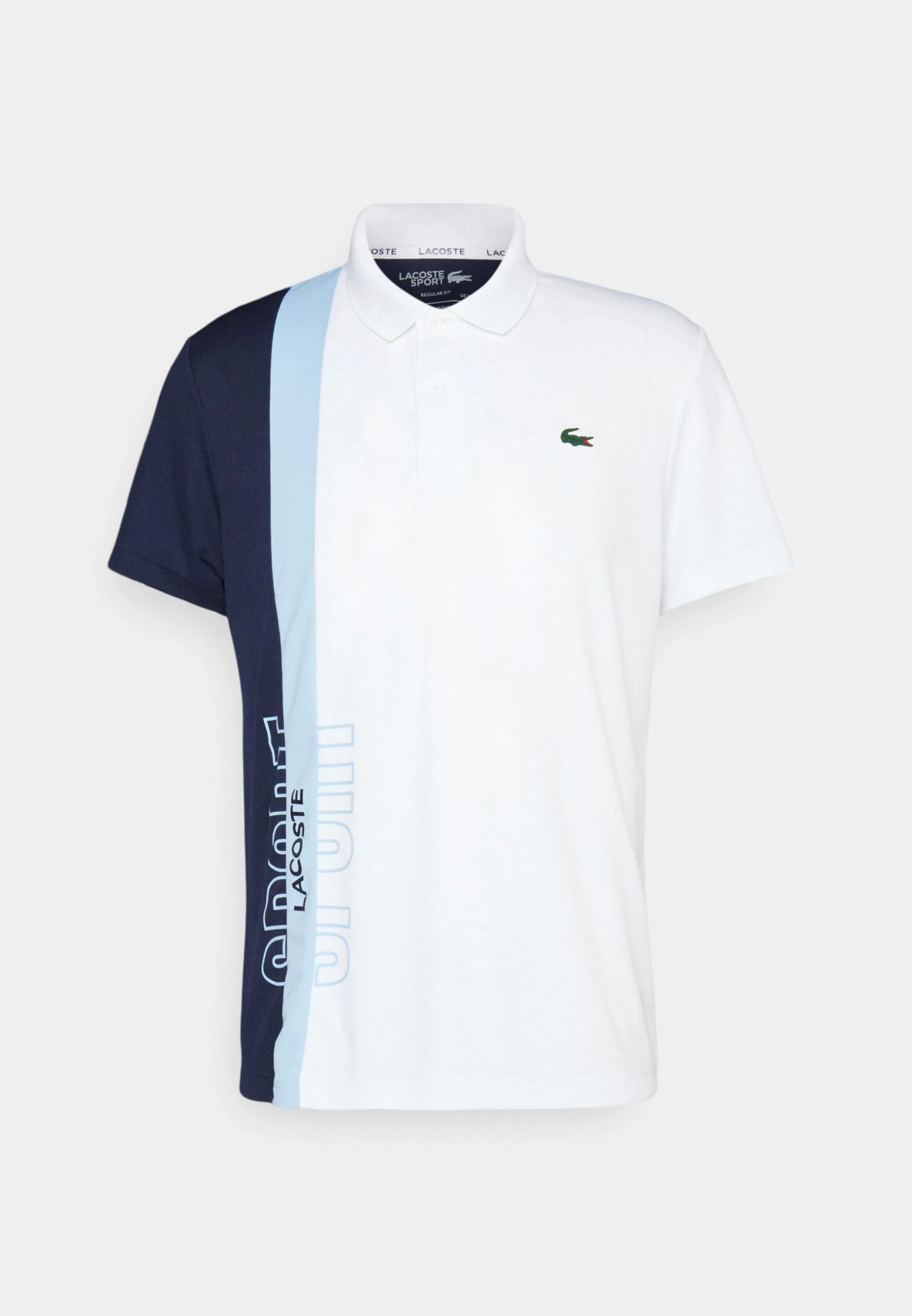 Lacoste Sport Tennis - Poloshirt - White/Navy Blue-Overview 5 Lacoste Sport Tennis - Poloshirt - White/Navy Blue-Overview - Afbeelding 5