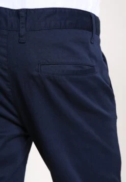 Pier One Chino - Dark Blue -Herenkledingwinkel 87f77f60c54e446dbcde35fa0b5a2ae9