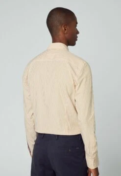 Hackett London Essential Bengal Stripe - Overhemd - White Yelow 8 Hackett London Essential Bengal Stripe - Overhemd - White Yelow -Herenkledingwinkel 9204d985ce4a4de09d9b58fb15d014b2