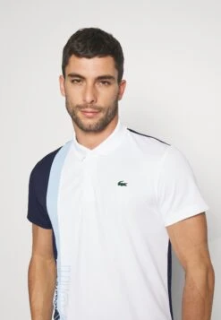 Lacoste Sport Tennis - Poloshirt - White/Navy Blue-Overview 9 Lacoste Sport Tennis - Poloshirt - White/Navy Blue-Overview -Herenkledingwinkel 946cce5a86c8451d9576e40ca56f3f16