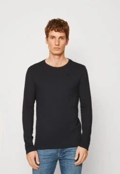 Pier One 2 Pack - Longsleeve - Light Blue/Dark Blue -Herenkledingwinkel 9558d7e27c7a496ea095985662933618