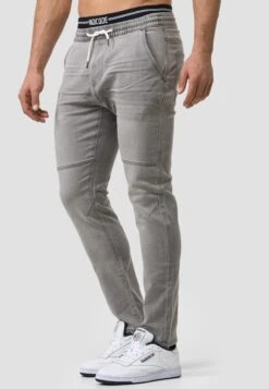 Indicode Jeans Fabrizio - Slim Fit Jeans - Vintage Grey 9 Indicode Jeans Fabrizio - Slim Fit Jeans - Vintage Grey -Herenkledingwinkel a1c4a5ec1de4486ca9f9c05a4920e207