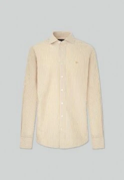 Hackett London Essential Bengal Stripe - Overhemd - White Yelow 11 Hackett London Essential Bengal Stripe - Overhemd - White Yelow -Herenkledingwinkel a75a3b1f779940679285870353c32a45