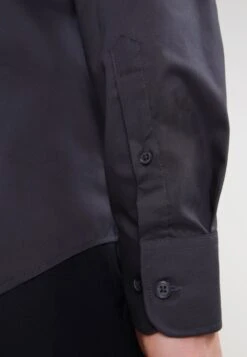 Pier One Overhemd - Dark Grey -Herenkledingwinkel ab9cdb89e20f4d3a8e01a281680fd702