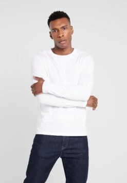 Pier One 2 Pack - Longsleeve - White -Herenkledingwinkel b74a28ee32764edb9a0082e4dc412571