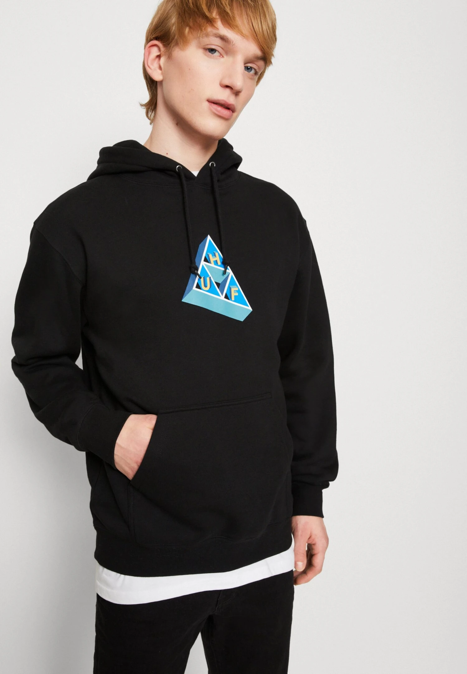 HUF Based Hoodie Unisex - Hoodie - Black 4 HUF Based Hoodie Unisex - Hoodie - Black - Afbeelding 4