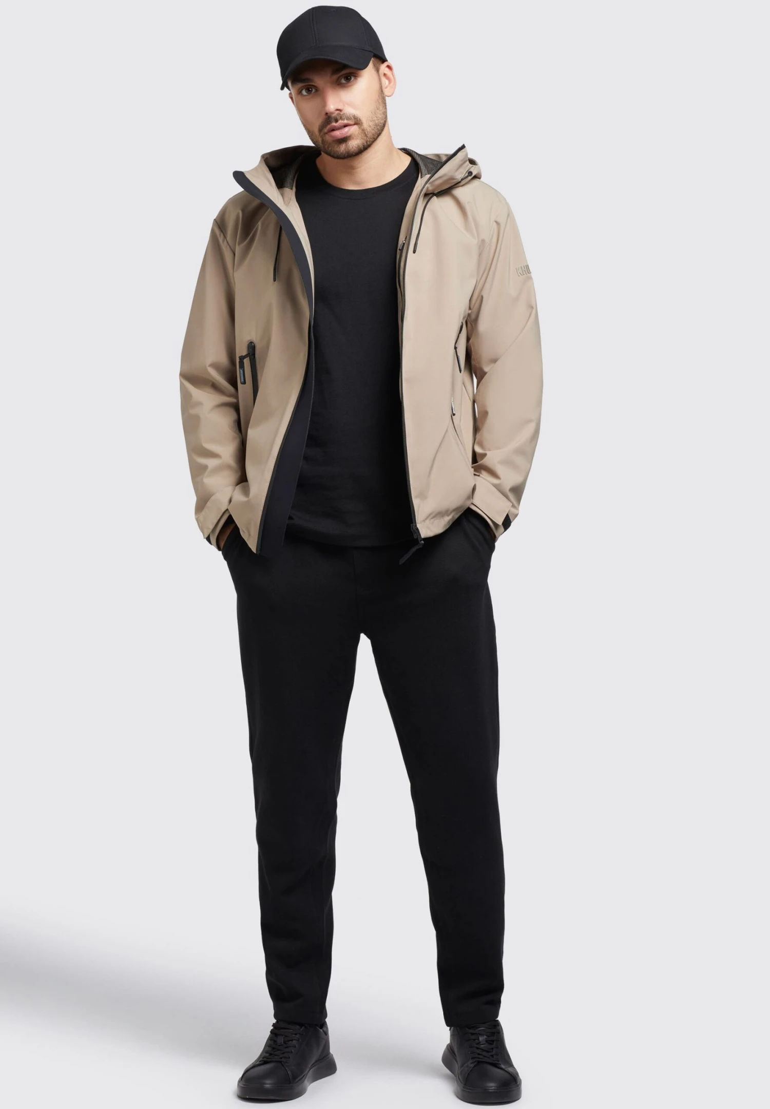 Khujo Neal - Outdoorjas - Beige 2 Khujo Neal - Outdoorjas - Beige - Afbeelding 2