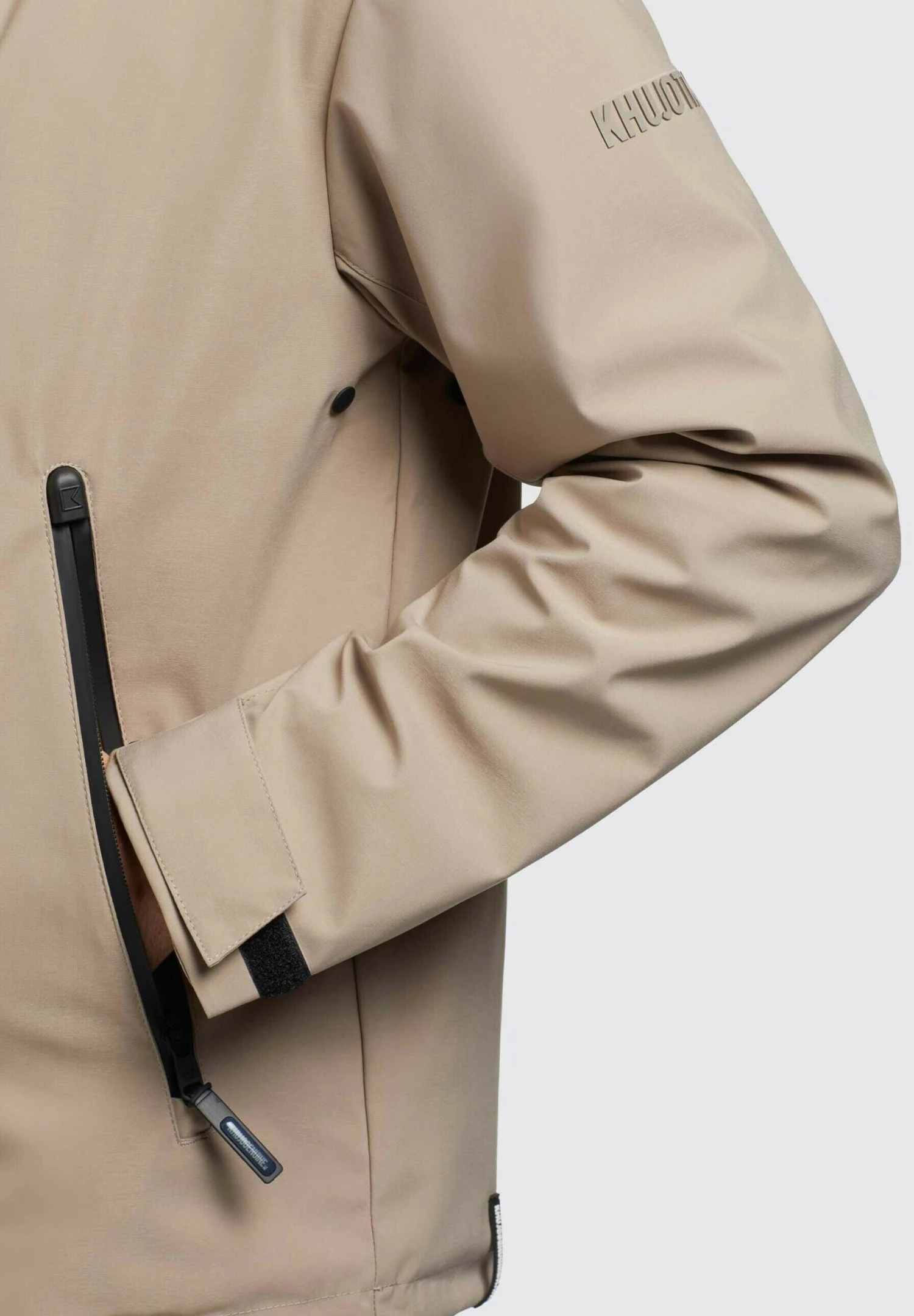Khujo Neal - Outdoorjas - Beige 6 Khujo Neal - Outdoorjas - Beige - Afbeelding 6