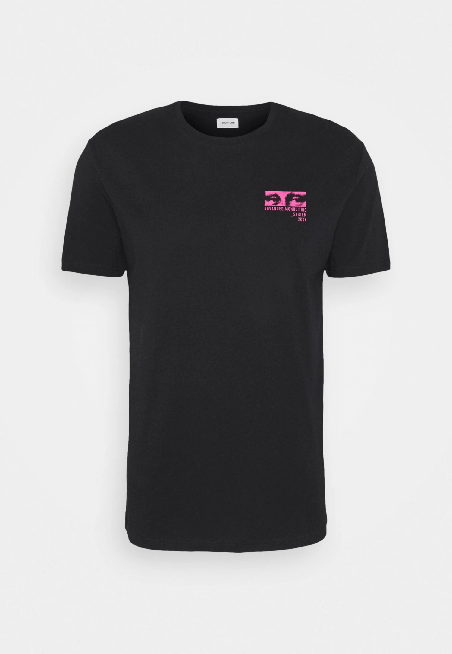 YOURTURN Unisex - T-Shirt Print - Black 4 YOURTURN Unisex - T-Shirt Print - Black - Afbeelding 4