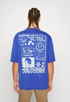 YOURTURN Unisex - T-Shirt Print - Blue -Herenkledingwinkel d55d347e946e44aa8eef446fe6e957c5