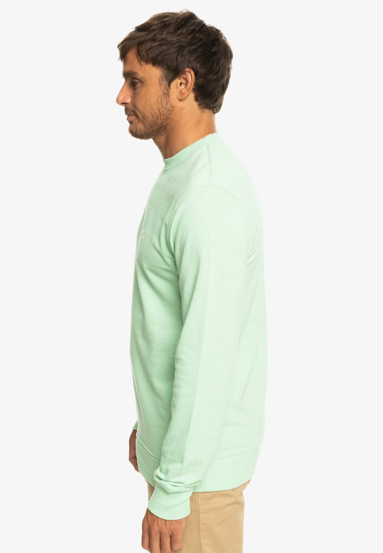 Quiksilver Bayrise Eqyft04763 - Sweater - Sprucestone Bayrise 4 Quiksilver Bayrise Eqyft04763 - Sweater - Sprucestone Bayrise - Afbeelding 4