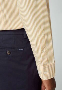 Hackett London Essential Bengal Stripe - Overhemd - White Yelow 10 Hackett London Essential Bengal Stripe - Overhemd - White Yelow -Herenkledingwinkel e166c751c12c4a67bab31344c7e66786
