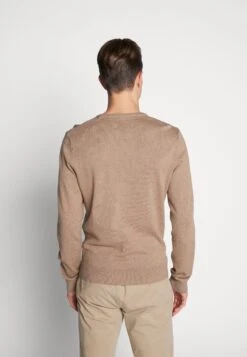 Pier One Basic Crewneck - Trui - Mottled Beige -Herenkledingwinkel e45875b79af34307b546bc88a1571a7e