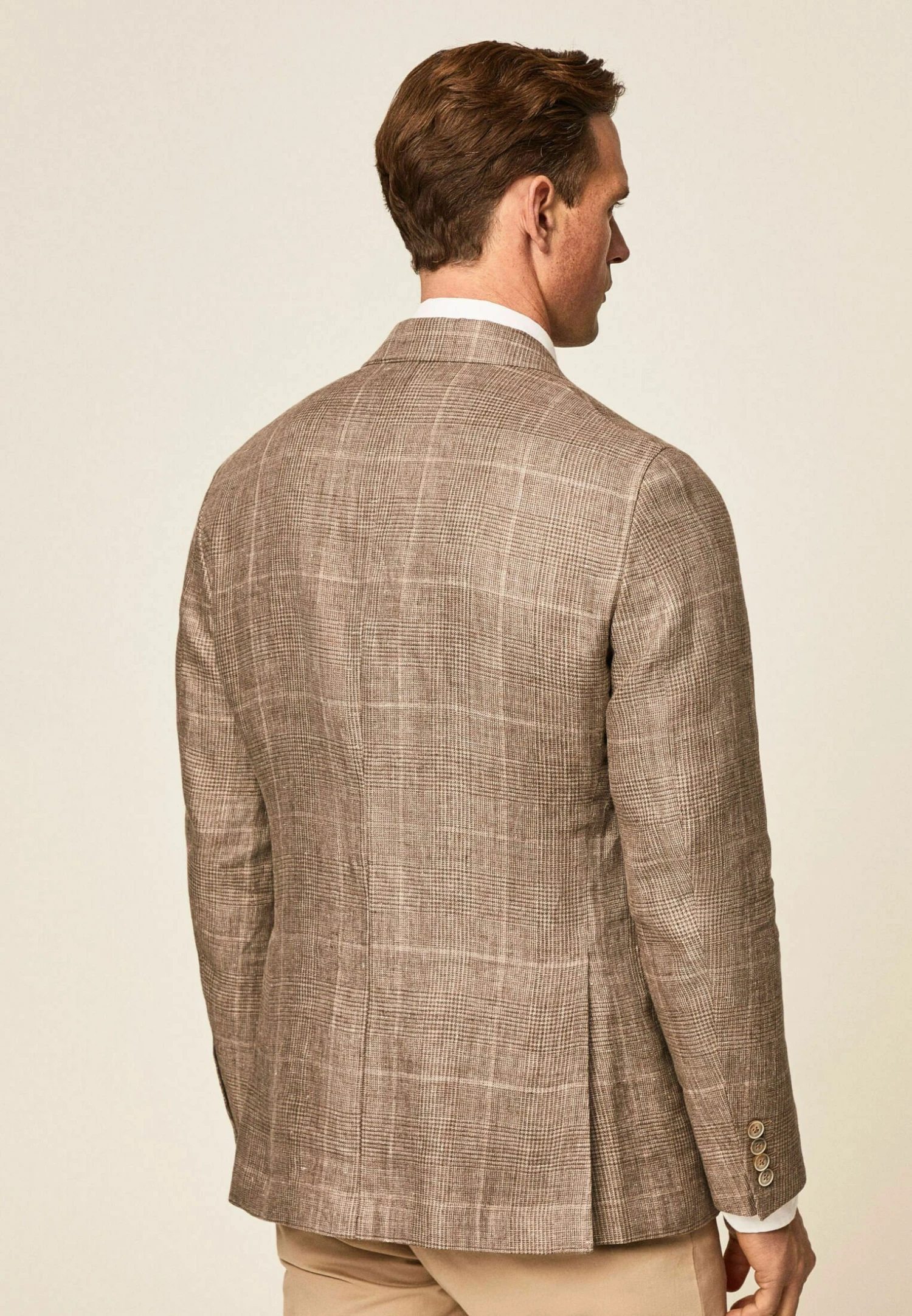 Hackett London Pow - Blazer - Taupe 3 Hackett London Pow - Blazer - Taupe - Afbeelding 3