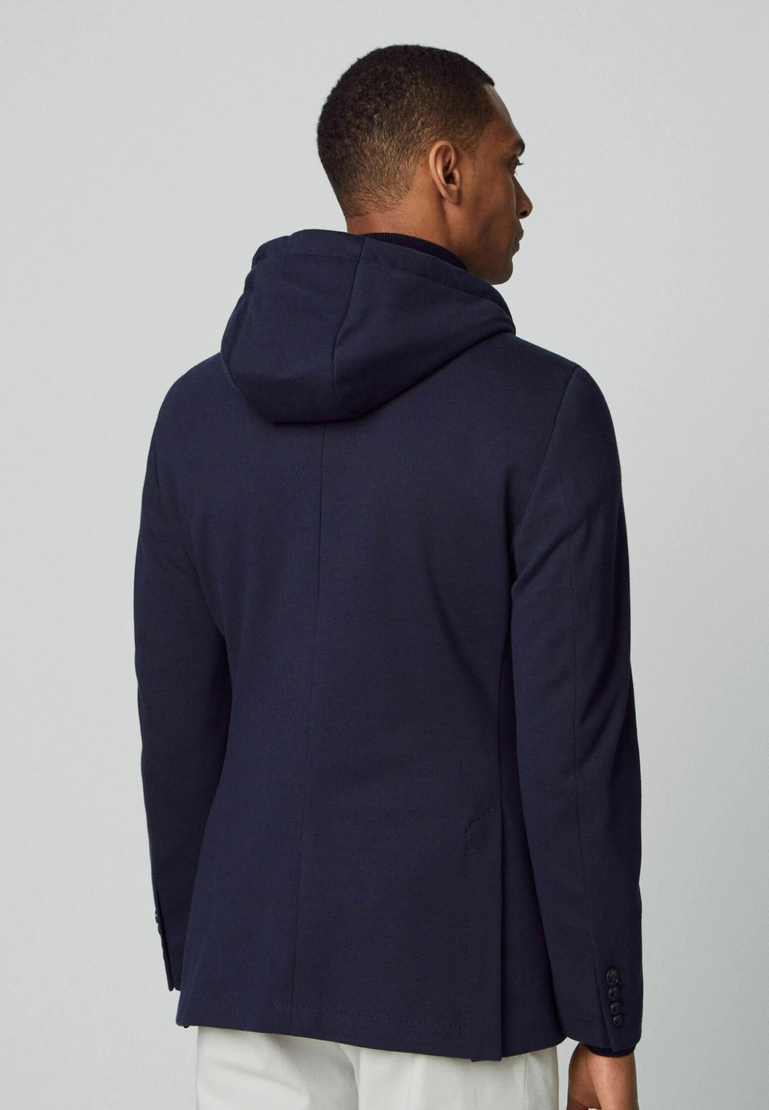 Hackett London Sports W Hooded Bib - Blazer - Navy Blue 3 Hackett London Sports W Hooded Bib - Blazer - Navy Blue - Afbeelding 3
