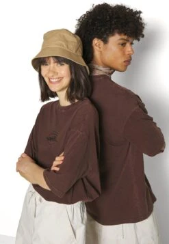 YOURTURN Unisex - T-Shirt Print - Dark Brown 9 YOURTURN Unisex - T-Shirt Print - Dark Brown -Herenkledingwinkel ed0047be63e54a299600a138edfa9bf3