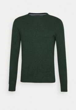 Pier One Basic Crewneck - Trui - Mottled Dark Green -Herenkledingwinkel ed0d07d298fc4765845341d2b8f1838a