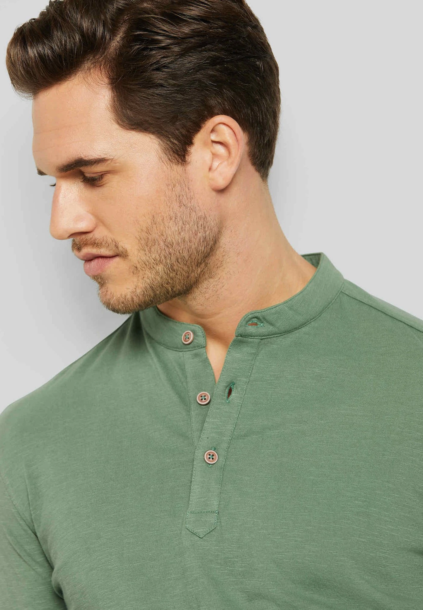 Bugatti Modern Fit - Poloshirt - Moos 3 Bugatti Modern Fit - Poloshirt - Moos - Afbeelding 3